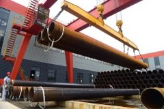 河北盐山：管道产销奋力跑赢“上半场”